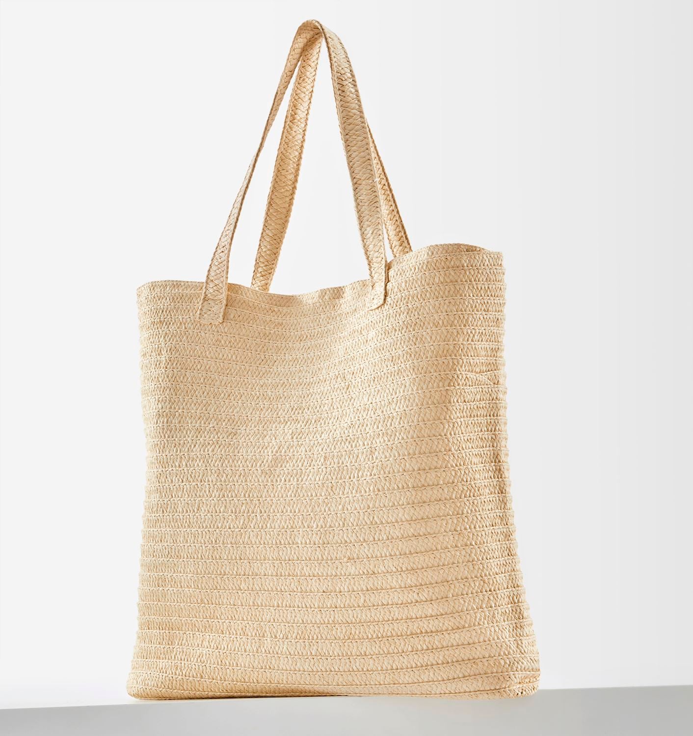 SAC FOURRE-TOUT EN PAILLE DE PLAGE