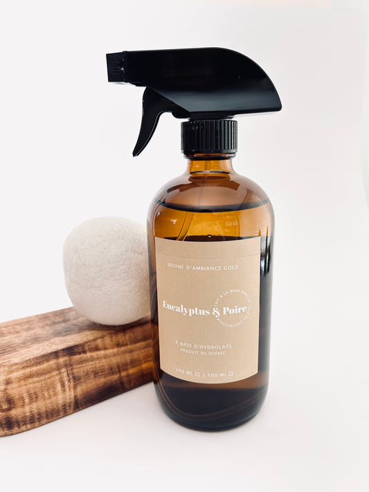 SPRAY D’AMBIANCE: EUCALYPTUS & POIRE