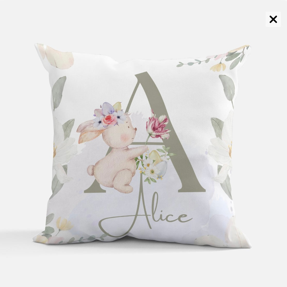 Coussin personnalisable