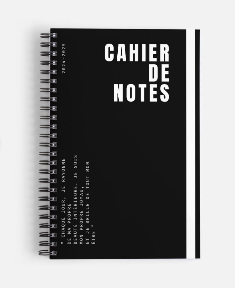 CAHIER DE NOTES