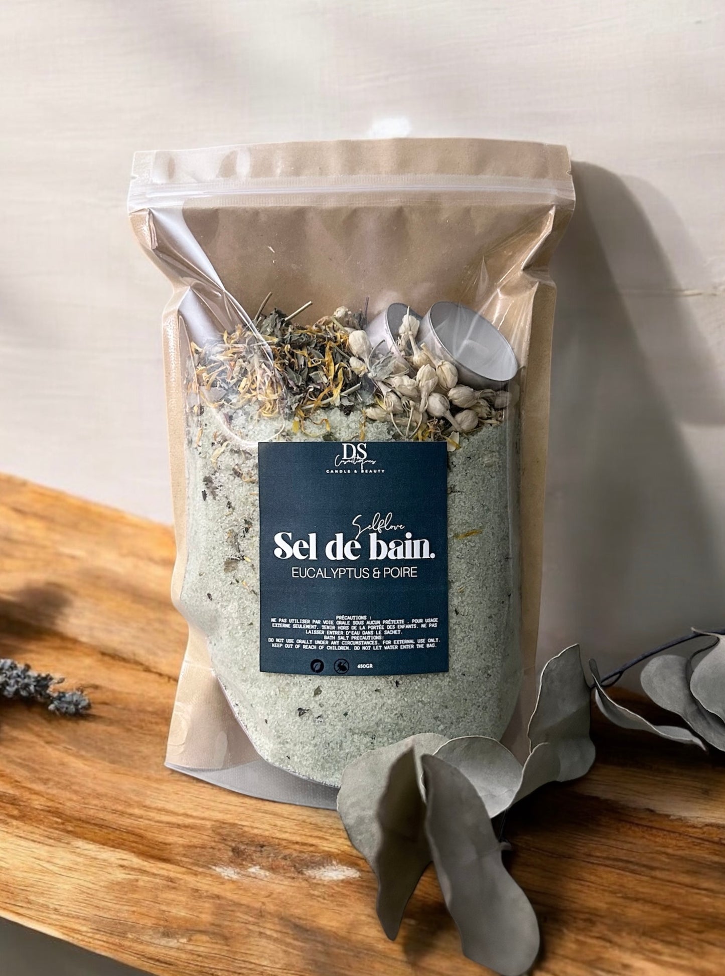 SEL DE BAIN : EUCALYPTUS & POIRE