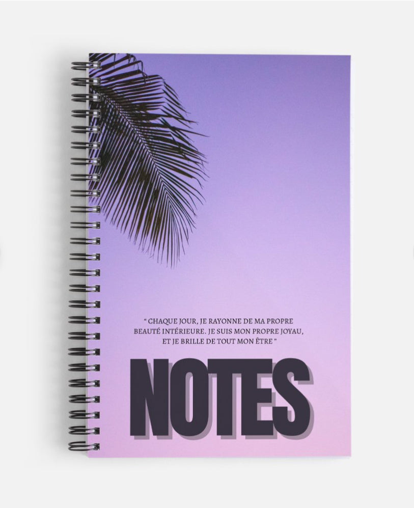 CAHIER DE NOTES