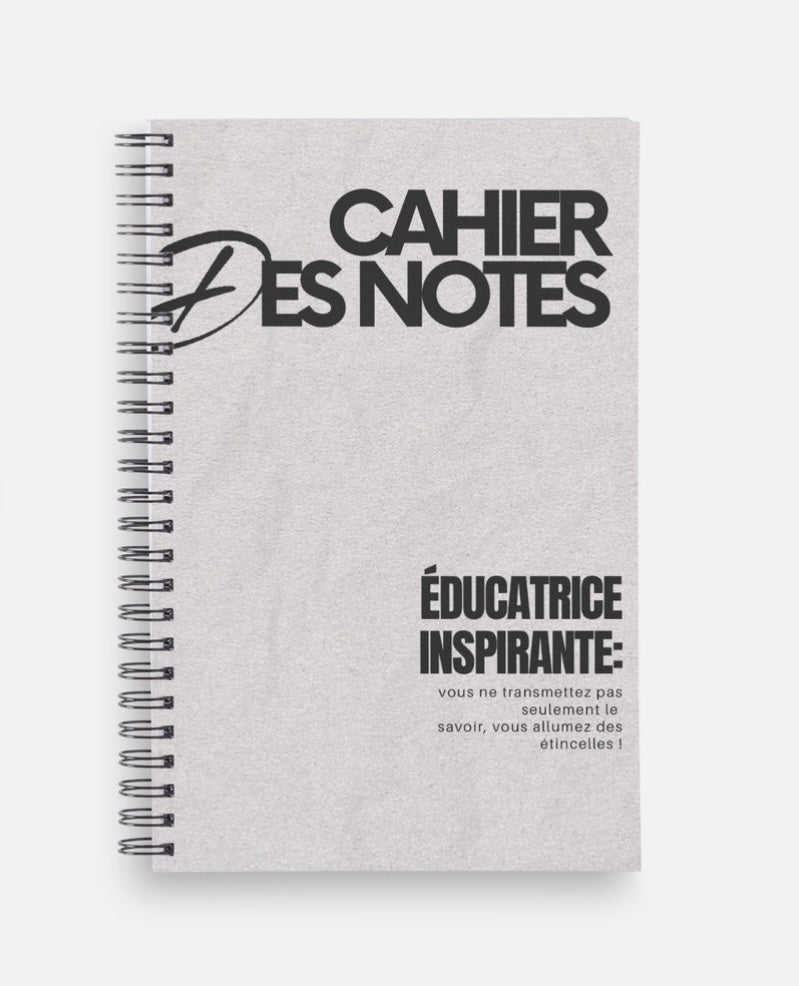 CAHIER DE NOTES