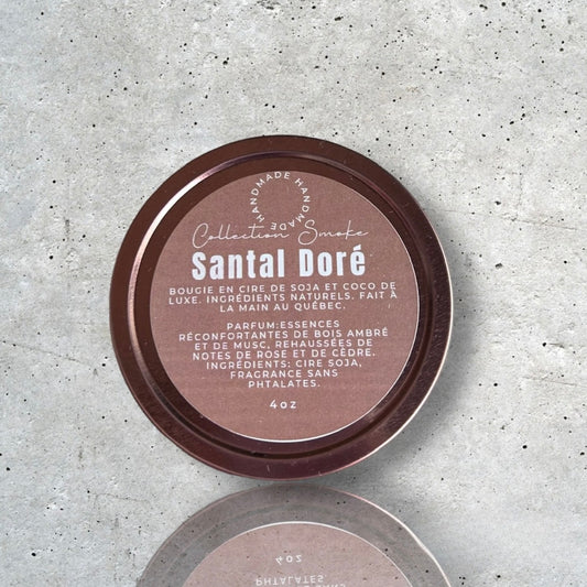 COLLECTION SMOKE: SANTAL DORÉ