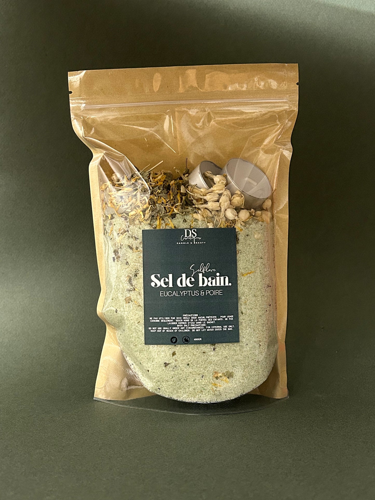 SEL DE BAIN : EUCALYPTUS & POIRE