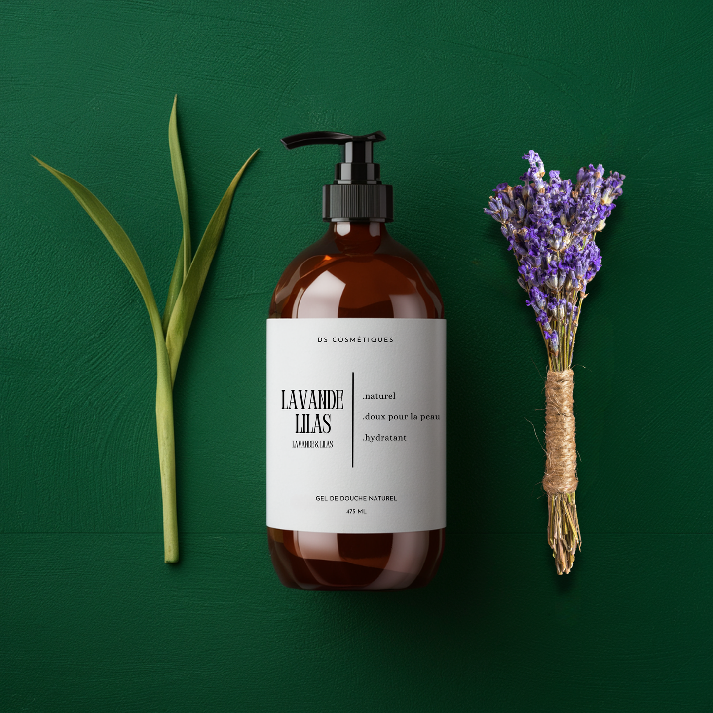 GEL DE DOUCHE : LAVANDE & LILAS