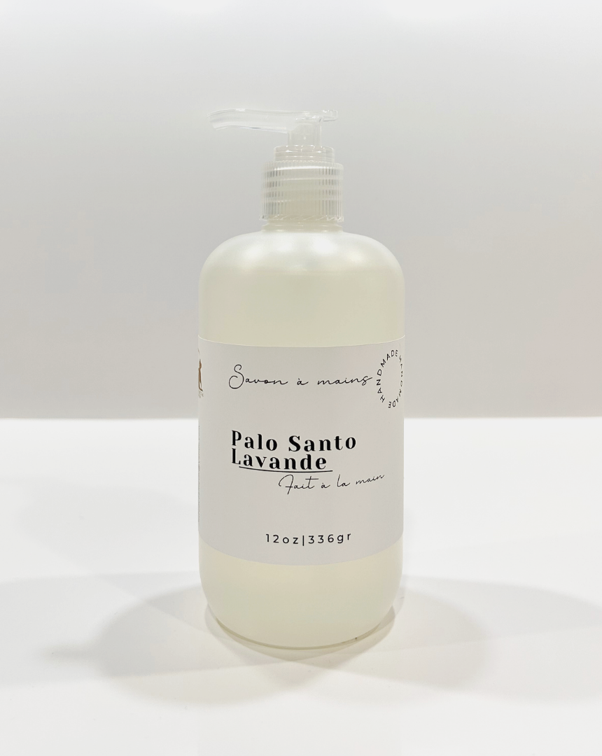 SAVONS A MAINS: PALO SANTO & LAVANDE